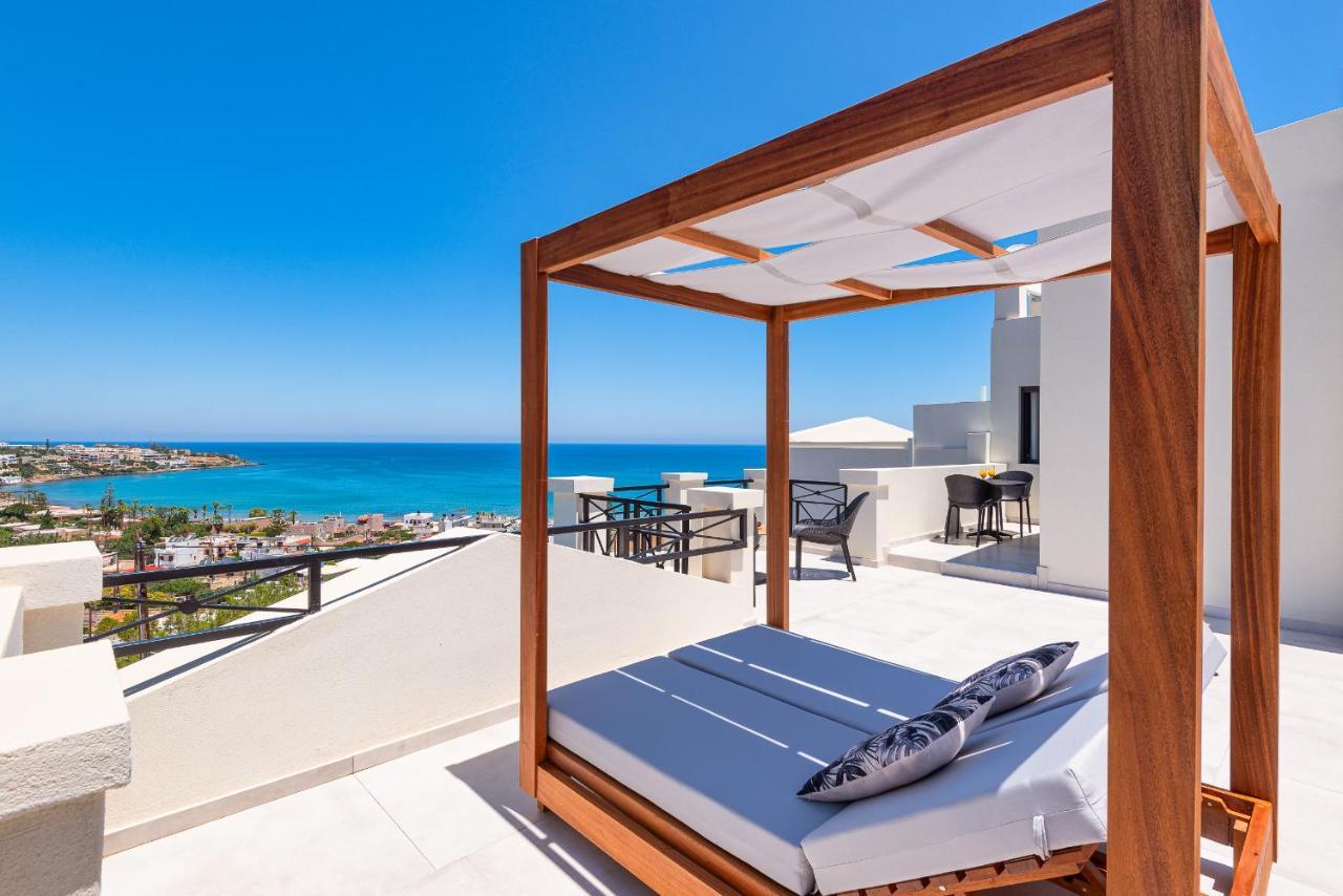 Suite mit Kingsize-Bett und Meerblick