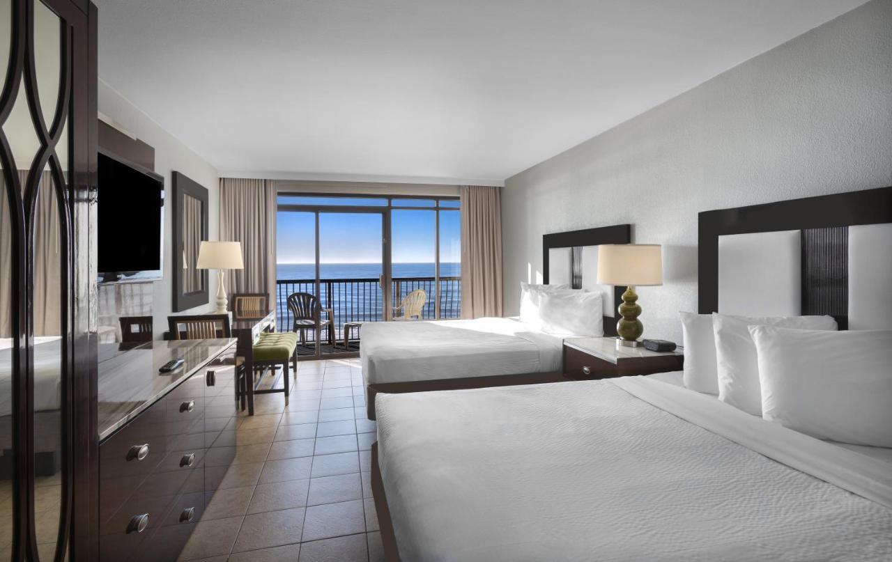 Oceanfront Room Two Double Beds