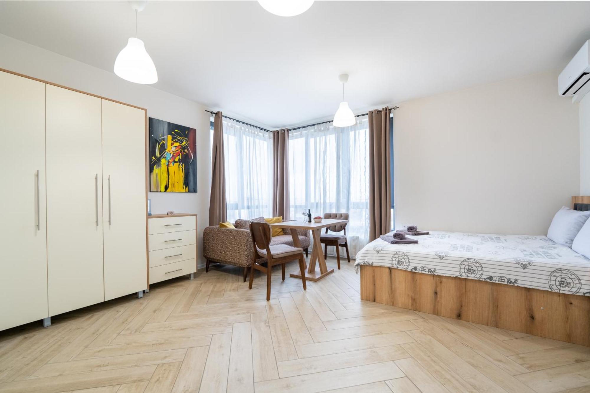 Studio met Kingsize Bed