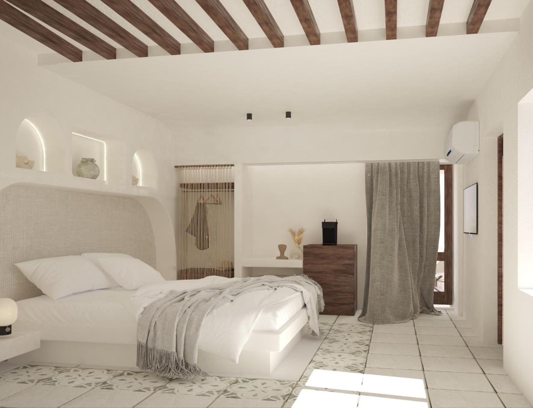 Chambre Double de Luxe avec Jacuzzi Extérieur - Vue sur Montagne