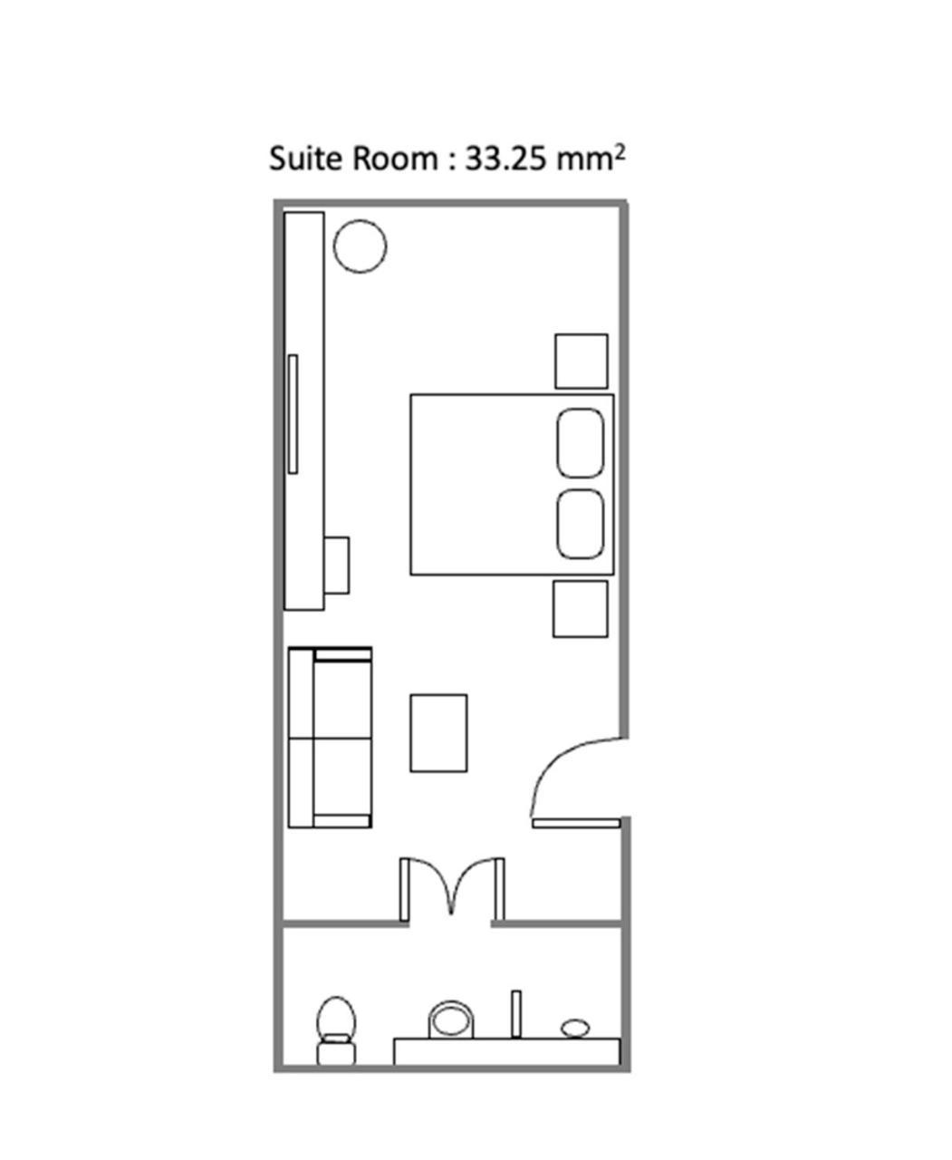 Suite mit Flussblick