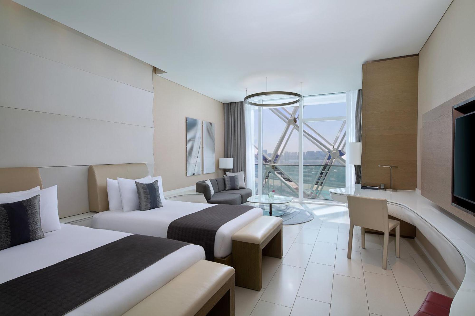 Superior Guest room 2 Twin or Single Beds Balcony Complimentary Yas Beach Access