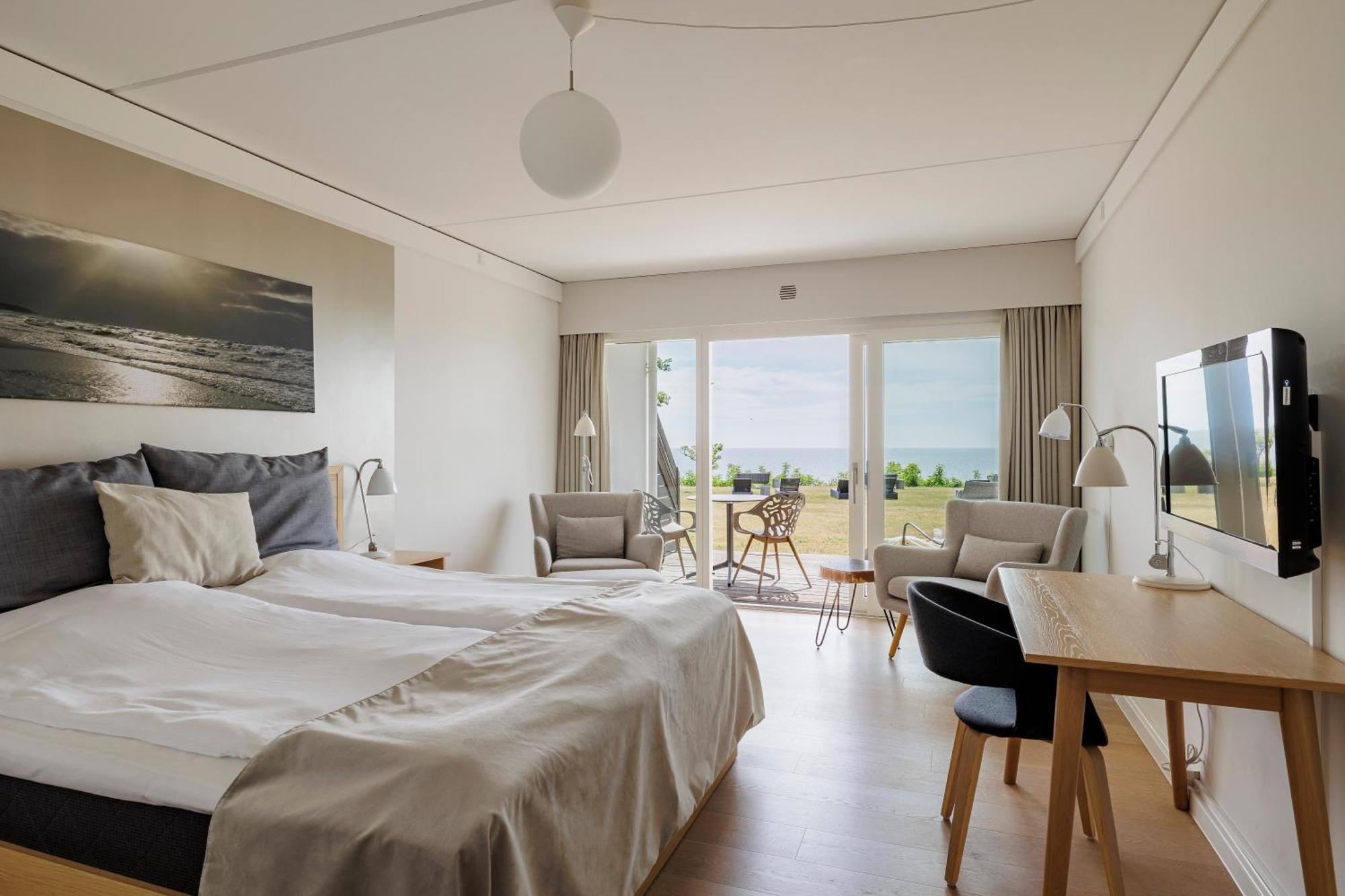 Habitación Doble con balcón o terraza y vistas al mar
