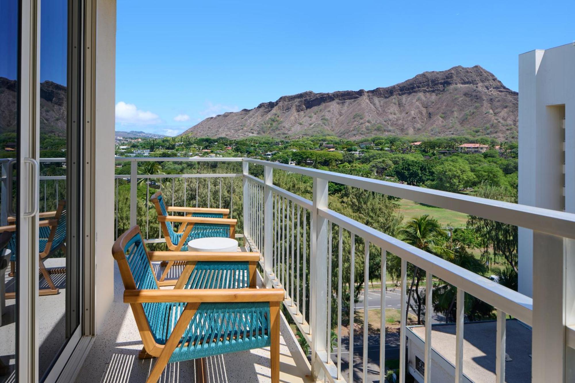 Junior Suite mit Blick zum Diamond Head