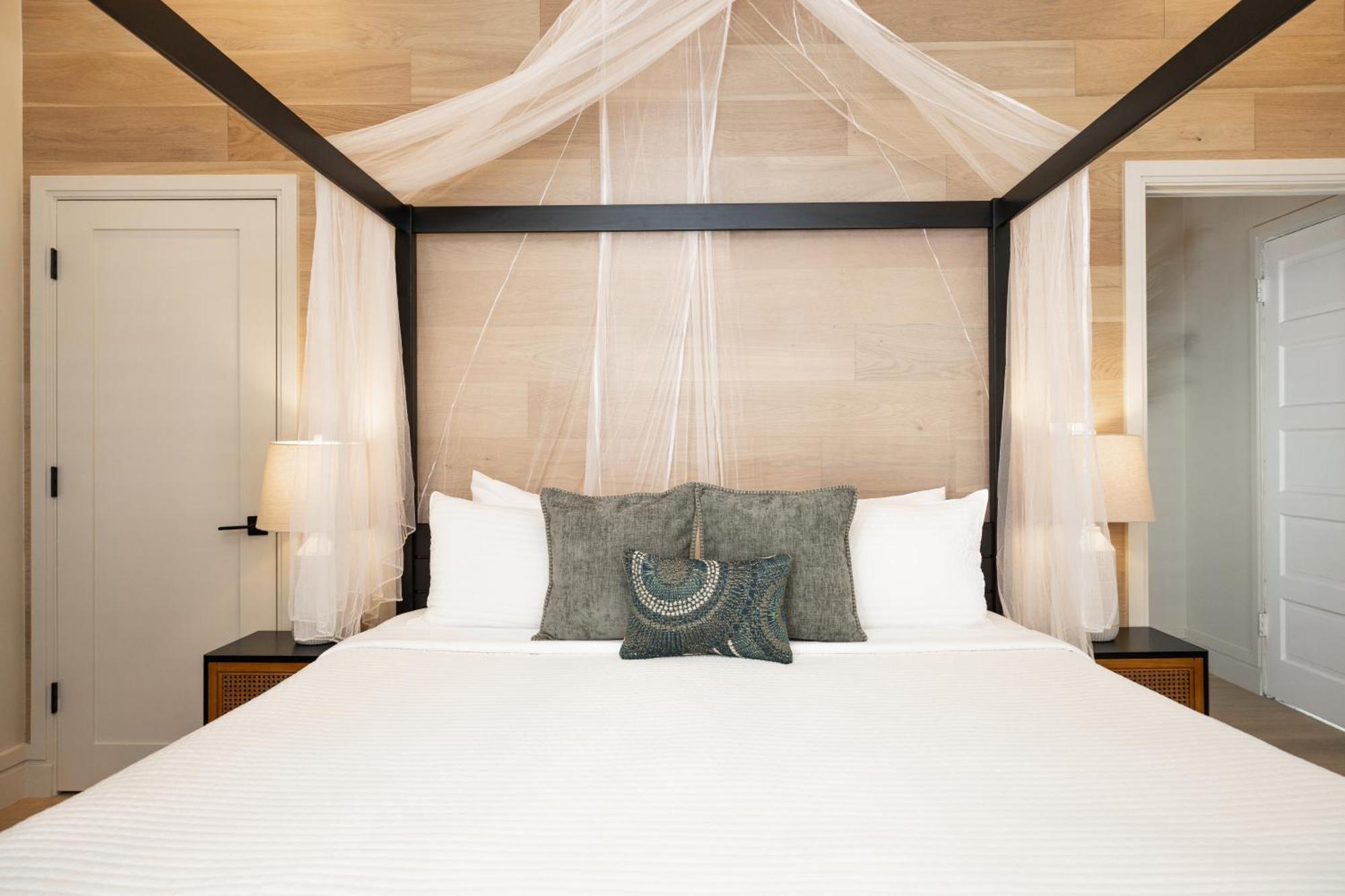 Estudio con cama extragrande