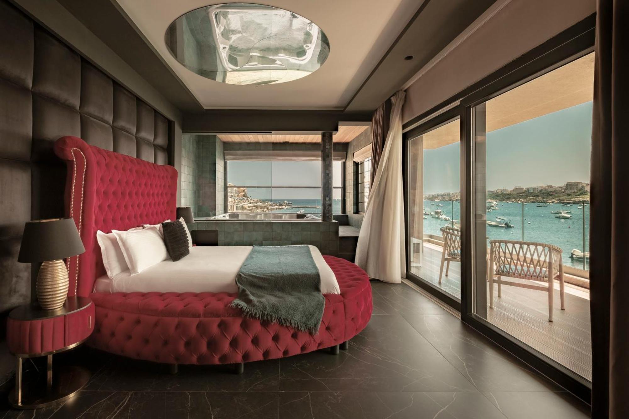 Chambre Premium avec Bain à Remous - Vue sur Mer