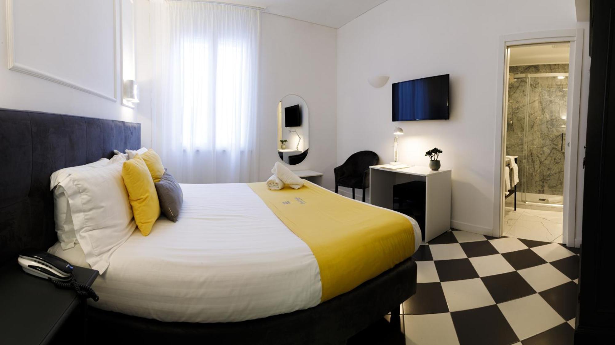 Tweepersoonskamer met Uitzicht op Interieur