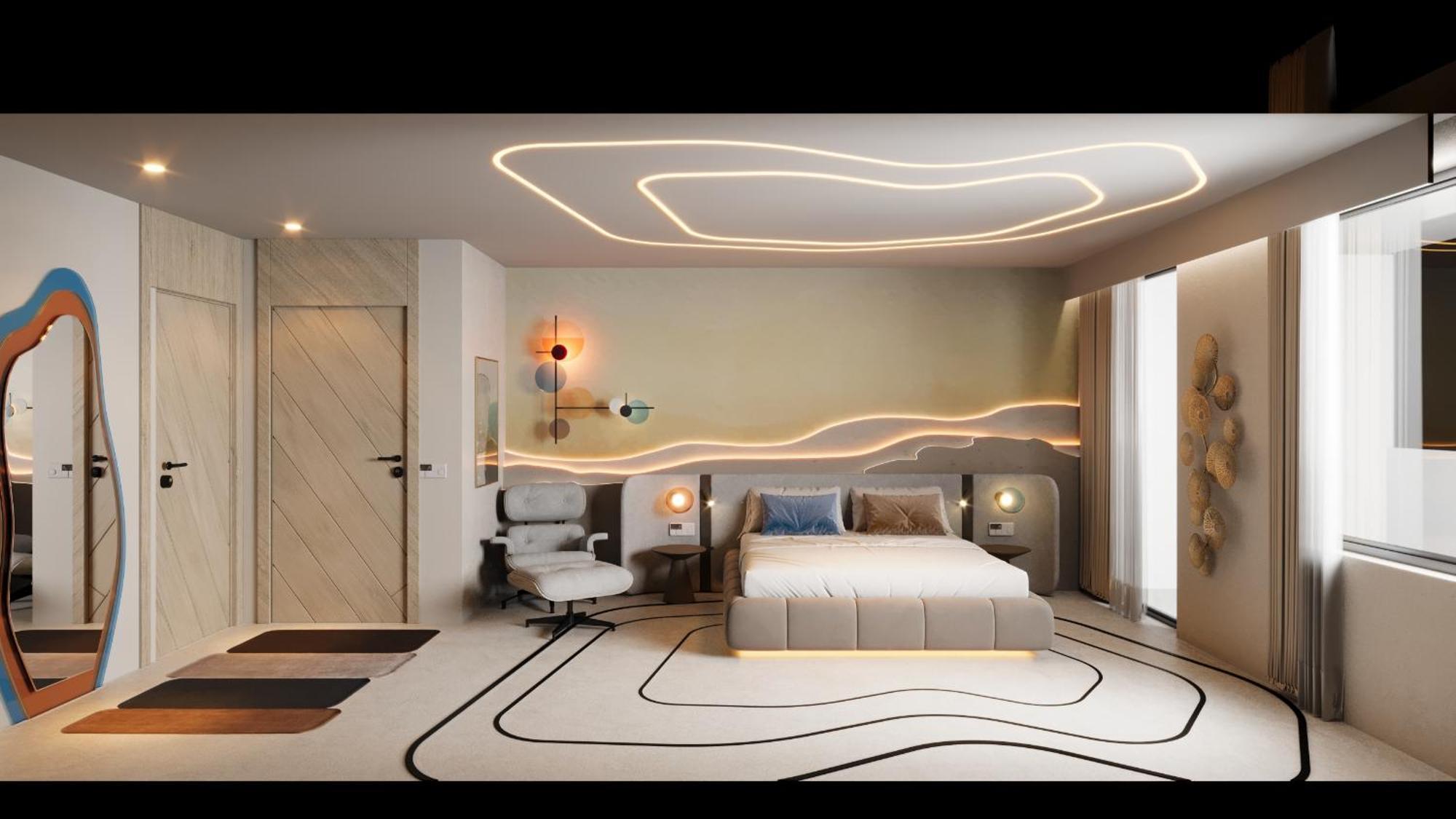 Deluxe Doppelzimmer mit Meerblick