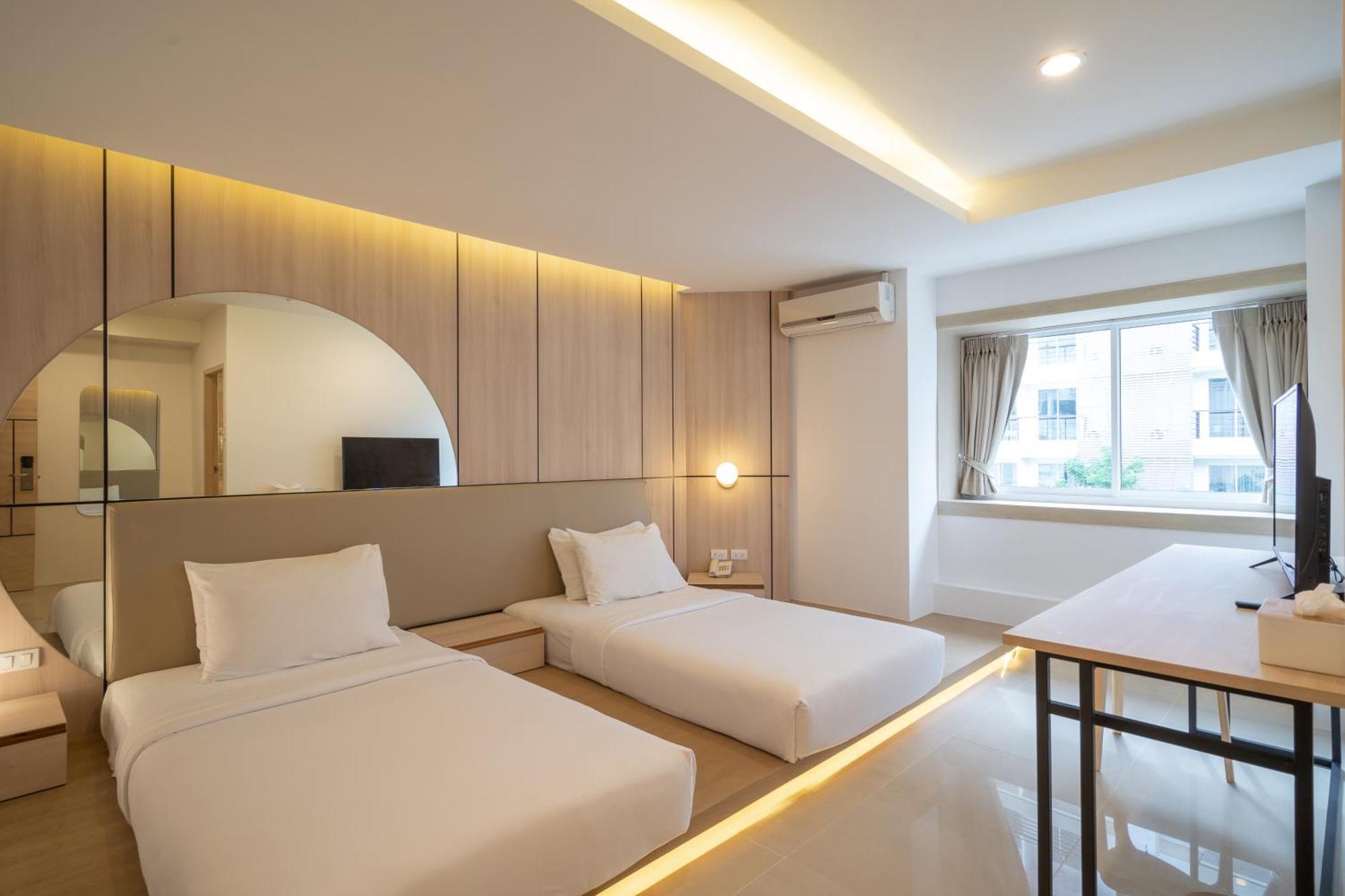 Superior Doppel- oder Zweibettzimmer mit Stadtblick