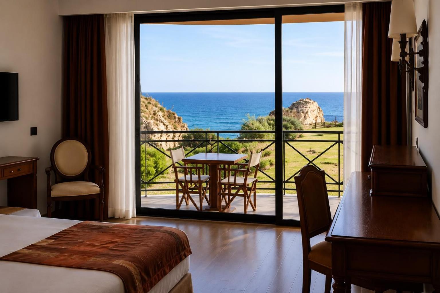 Quarto Duplo com Vista Mar