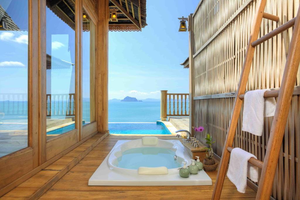 Villa 2 Chambres avec Piscine d’Eau de Mer - Crédit de 1 500 THB Net par Nuit à Utiliser dans le Complexe Hôtelier