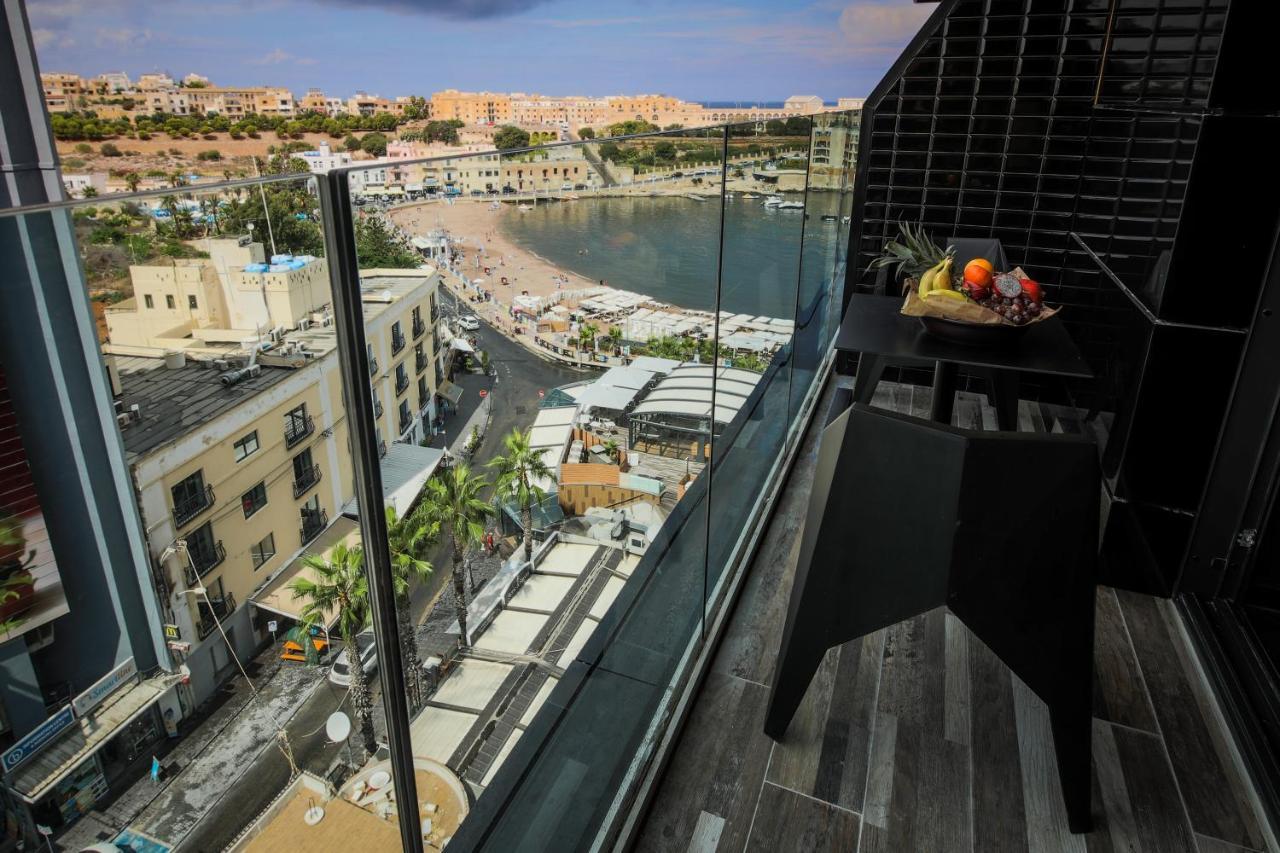 Chambre Double ou Lits Jumeaux Standard avec Vue Partielle sur la Mer