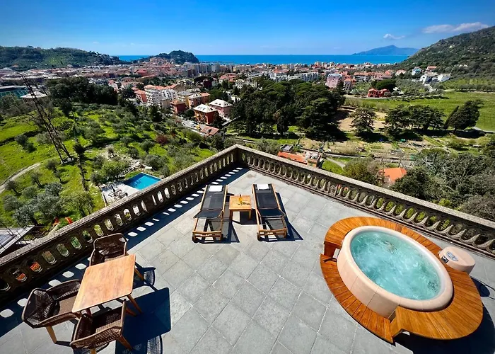 La villa: Torre Scribanti