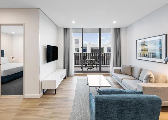 Jacuzzi hotel: Meriton Suites Coward Street, Mascot