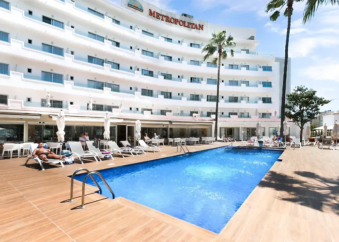 Centraal gelegen hotel: Hotel Metropolitan Playa 3 Sup
