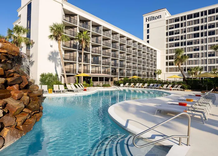 Luxury hotel only: Hilton Galveston Island Resort
