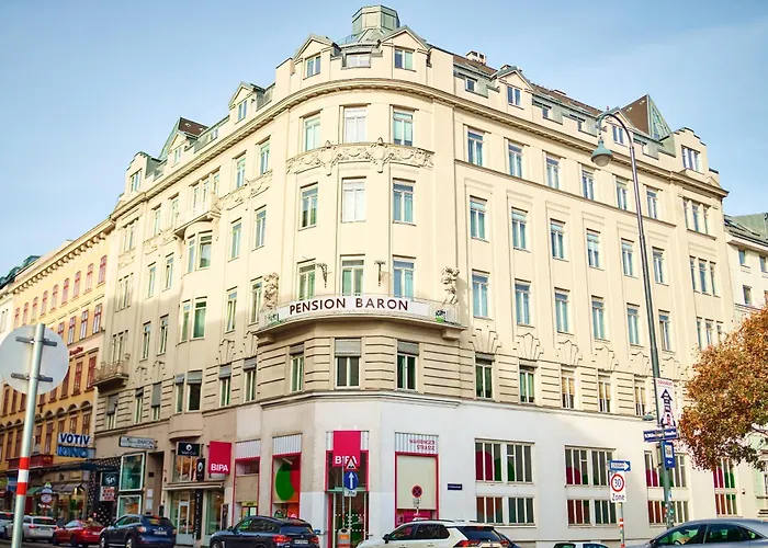 Centraal gelegen hotel: Hotel Pension Baron Am Schottentor