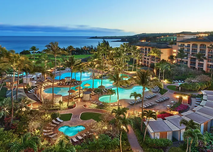 In Luxury hotels Ritz-Carlton Maui, Kapalua
