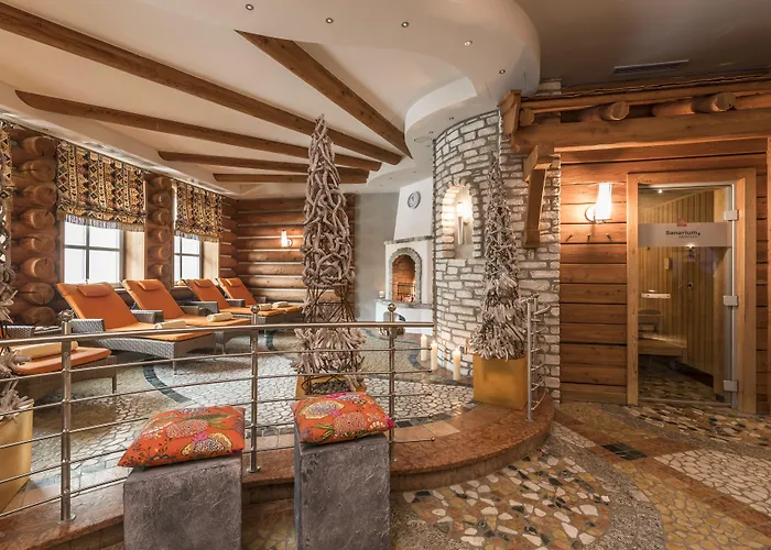 Hotel mit Whirlpool Eva, Village