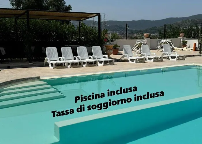 La villa: L'oasi del Tuffatore