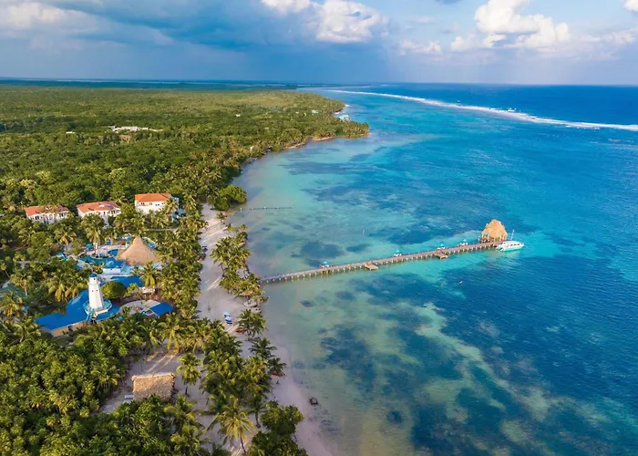 Luxury hotel only: Reef Haven Belize