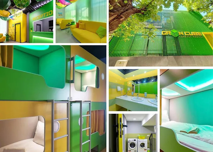 Hôtel: Green Cube Capsule Hostel