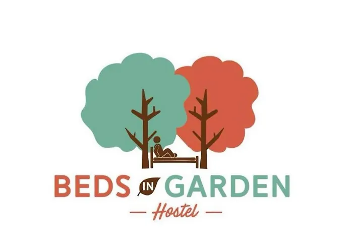 Beds In Garden Hostel
