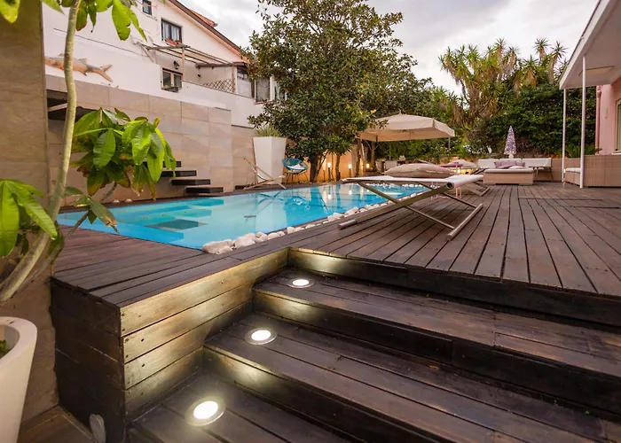 Jacuzzi hotel: Villa Olimpia