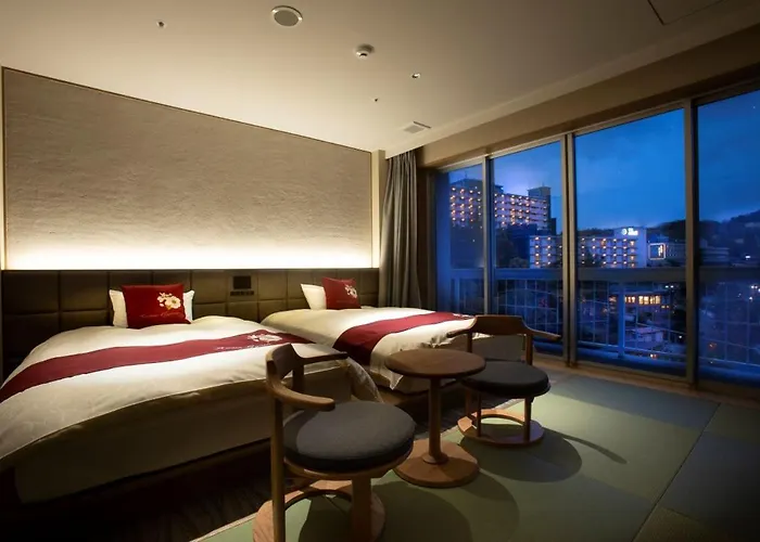 Luxury hotel only: Arima Gyoen