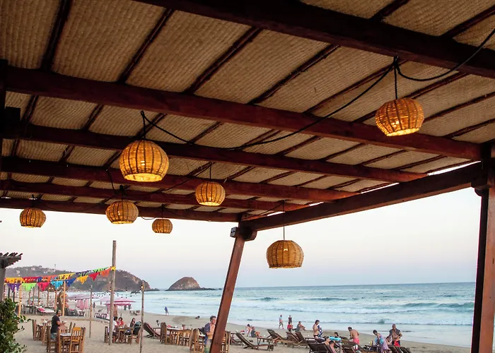 Family resorts Playa Zipolite